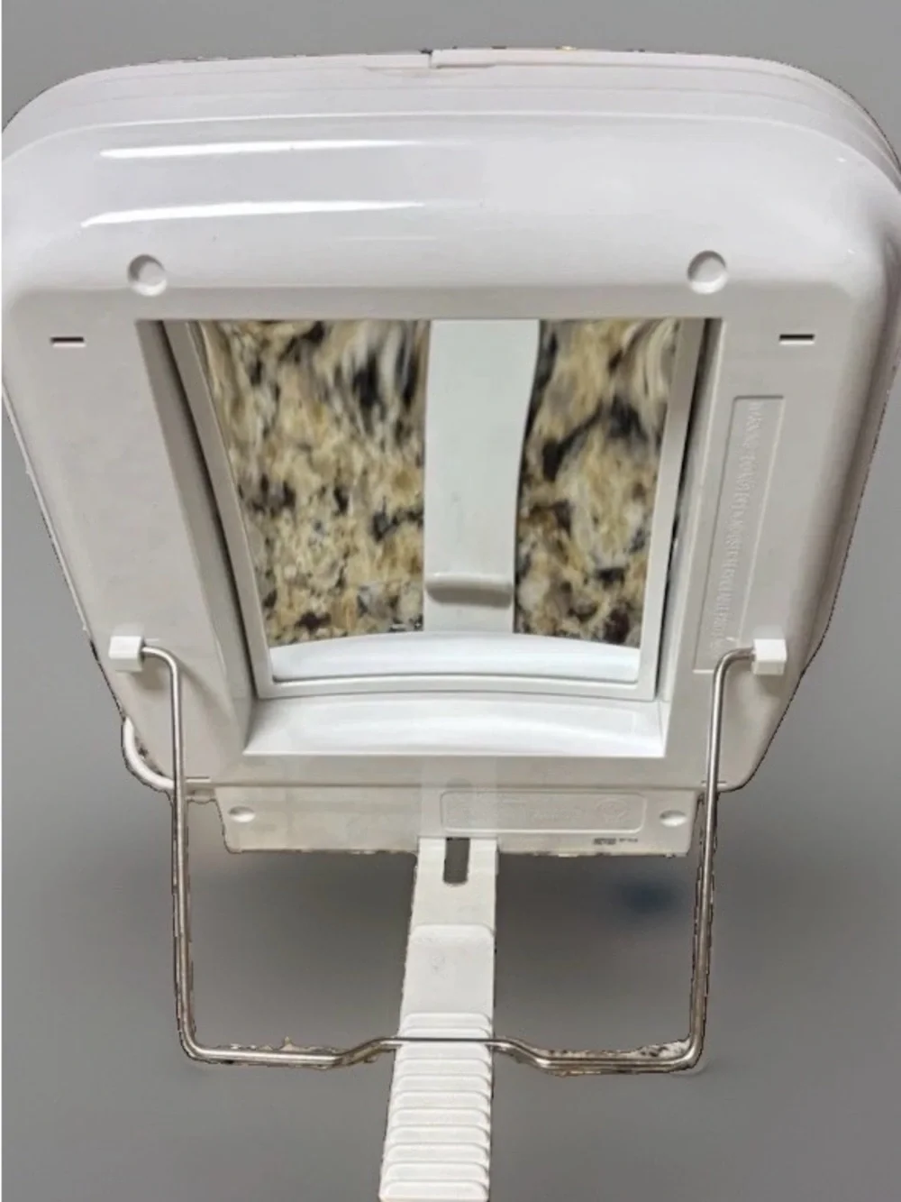 Vintage Jerdon Euro Tri-Fold Lighted Vanity Makeup Mirror 5x magnify 4 Settings